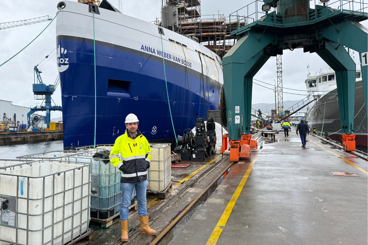 Aarnoud van de Burgt in Vigo, January 2025